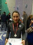 2. Platz für Anna Vollenwyder bei der ÖSTM Juniorinnen Bouldern